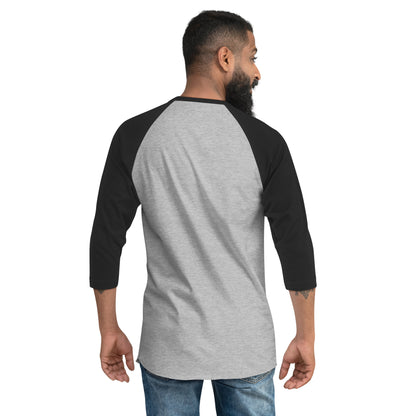 Sasquatch 3/4 sleeve raglan shirt